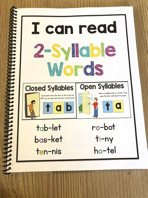 two syllable words|1 syllable words.